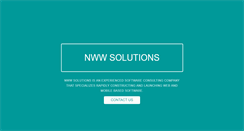 Desktop Screenshot of nwwsolutions.com